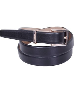 Max Mara "Mxagrazia" Classic Belt - Blue