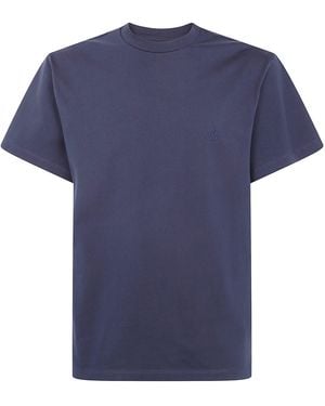 Jil Sander T-Shirt Maniche Corte "3 Pack Embroidered" - Blue