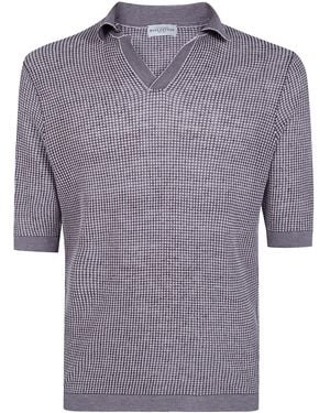 Ballantyne Derby Polo Shirt - Purple