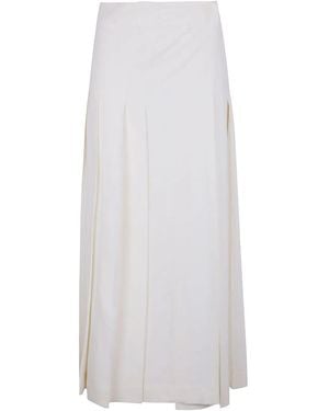P.A.R.O.S.H. 'Pimpy' Skirt in Natural | Lyst