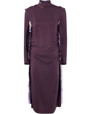 Maison Margiela Midi Dress - Purple