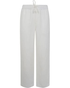 Ami Paris Ami Alexandre Mattiussi Elasticated Waist Pants - White