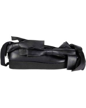 Comme des Garçons Ballerinas Platform Application Ballet Shoes - Black