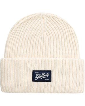 MC2 Saint Barth "Berry" Knitted Hat - White