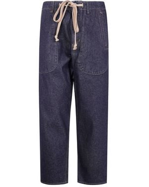 Uma Wang Jeans Pigiama Pants - Blue