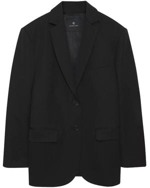 Anine Bing Giacca Blazer Quinn Di - Nero