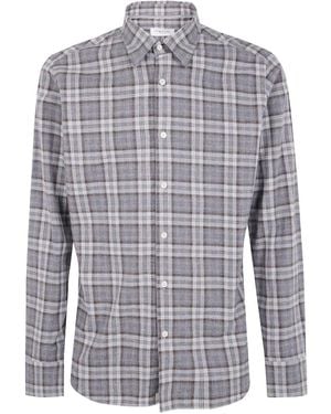 Tintoria Mattei 954 Tartan Shirt - Blue