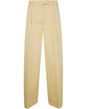 Thelatest "Deva" Gabardine Pants - Yellow