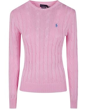 Polo Ralph Lauren "Julianna" Long Sleeves Pullover - Pink