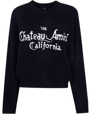 Amiri "Chateau Sweater - Nero