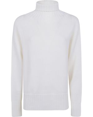 Drumohr Sweater Turtle Neck "L5Mn404L" - White