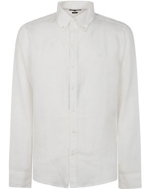 Michael Kors Long Sleeves Linen Shirt Clothing - White