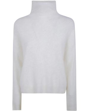 ABSOLUT CASHMERE Turtleneck Jumper "Solange" - White