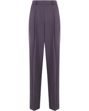 Twinset Pants Straight Leg "262Tf2014" - Purple