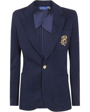 Polo Ralph Lauren One Button Blazer - Blue