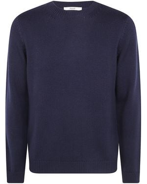 Nuur Jumper Long Sleeves Round Neck - Blue