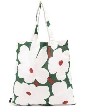 Marimekko Unikko Bag 44X43 Cm By - White