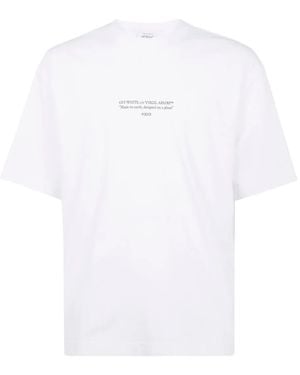 Off-White c/o Virgil Abloh "Statement Skate" Short Sleeves Tee - White