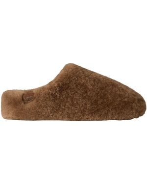 UGG Slippers Fluffed "Elea" - Brown