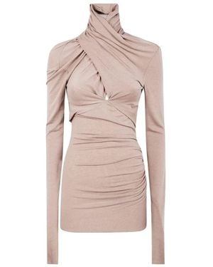 Entire studios 'Gres' Top - Pink