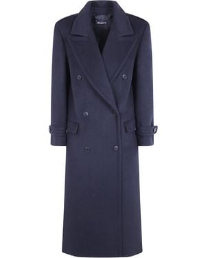 DR. HOPE Coat Maxi "Maxi Coat" - Blue
