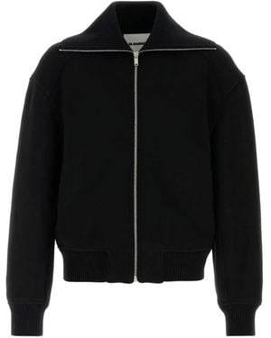 Jil Sander Bomber Jacket - Black
