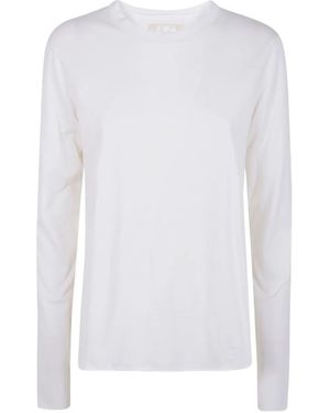 Labo.art Labo. Art "Agapi" Round Neck Jumper - White