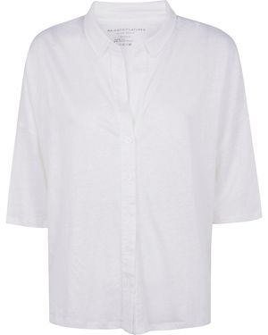 Majestic Camicia C. Cour - Bianco