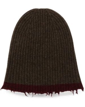 Uma Wang Hat Cashmere "Sofia" - Brown