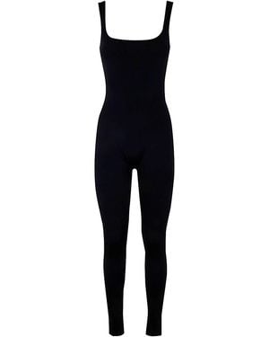 Entire studios Square Neck Catsuit - Black