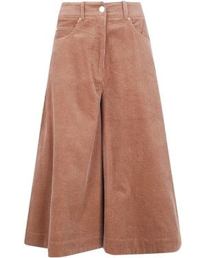 Essentiel Antwerp Corduroy Bermuda Shorts "Kigi" - Brown
