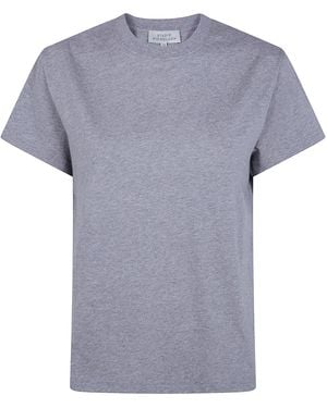 Studio Nicholson T-Shirt Regular Fit "Perfect Tee" - Grigio