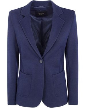 Seventy Jacket Stretch "Stretch Jacket" - Blue