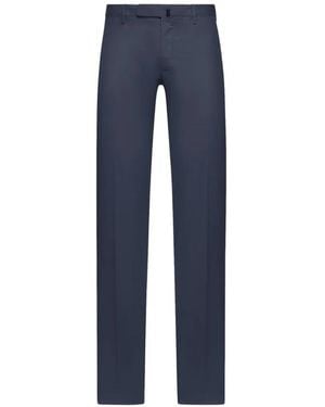 Incotex Classic Chino Trousers - Blue