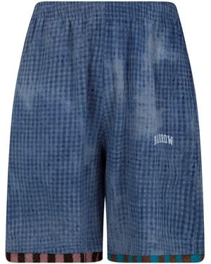 Barrow Chambray Shorts - Blue
