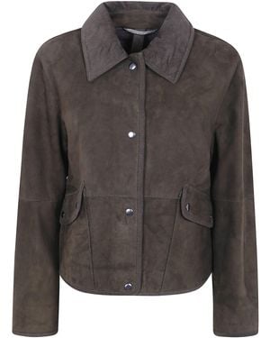 The Jackie Leathers Suede Jacket "Maeve" - Black
