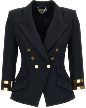 Elisabetta Franchi Giacca Basic - Blu