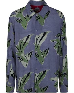 Paul Smith Oversized Shirt - Blue