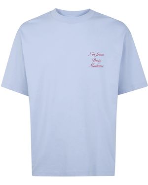 Drole de Monsieur 'Slogan Calligraphy' T-Shirt - White