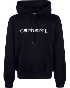 Carhartt Sweatshirt Hooded "Carhartt" - Blue