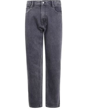 7 For All Mankind "Modern Straight Caviar" Regular Jeans - Blue