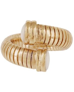 Gas Bijoux Anello Antigone - Metallic