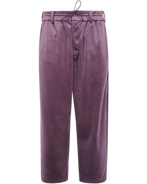 Y-3 Pants Track Pants "Vc Tp" - Purple
