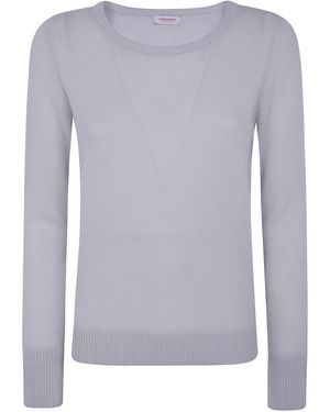 Rossopuro Maglione Con Scollo A Barca - Grigio