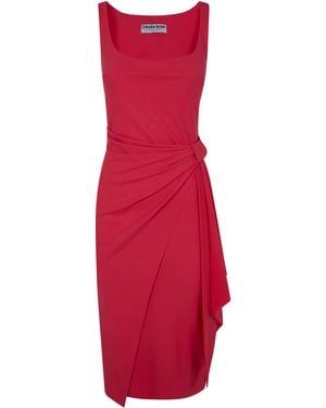 La Petite Robe Di Chiara Boni "Ermy" Slim Jersey Dress - Red