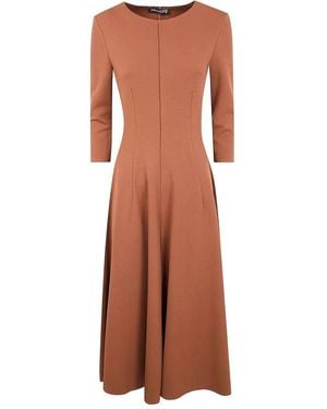 DR. HOPE Long Dress - Brown