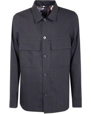 Paul Smith Shirt Jacket - Blue