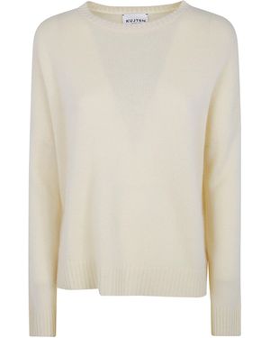 Kujten Jumper Cashmere "Amelie" - White