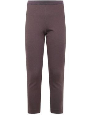 Liviana Conti Leggings Trousers - Purple
