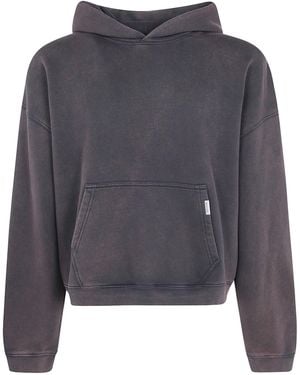 Represent Felpa Con Cappuccio Oversized "Boxy Oversized" - Gray